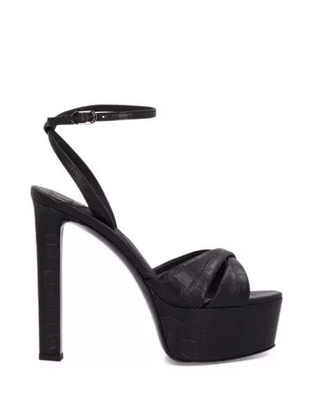 Sandale Le Silla s platformom crna