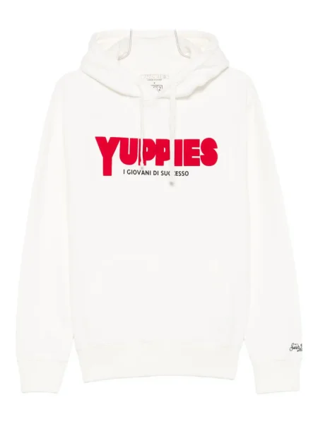 Majica s kapuljačom Mc2 Saint Barth bijela