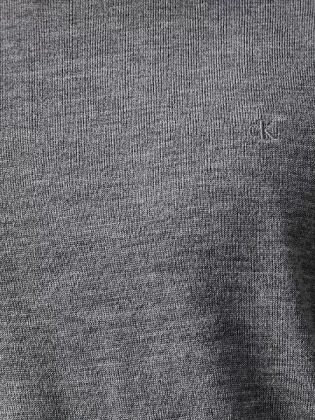 Calvin Klein pulóver férfi gyapjú szürke