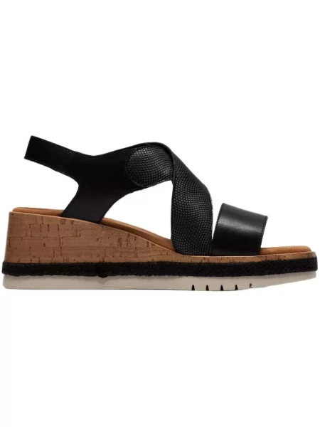 Sandále Clarks čierna