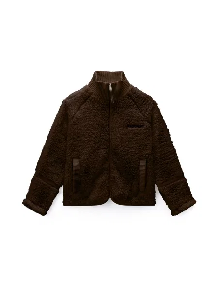 NAPAPIJRI Jachetă fleece Aleut închis maro