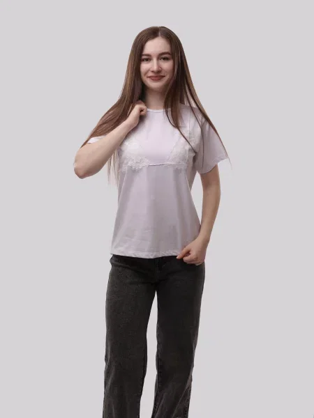 Футболка Lumo белая