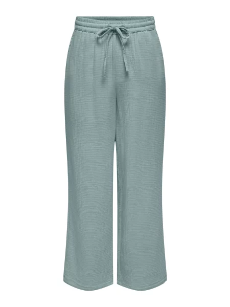 ONLY Pantaloni ONLTHYRA fumuriu albastru