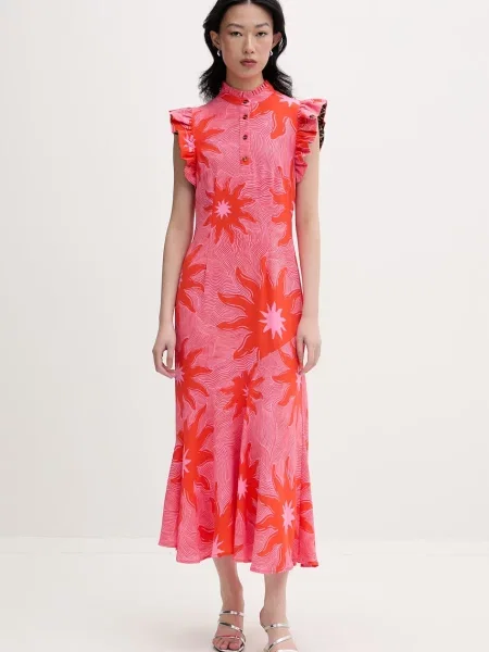 Never Fully Dressed sukienka różowa