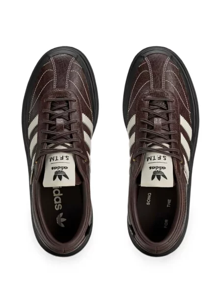 Sneakerși Adidas Samba cu model leopard albastru