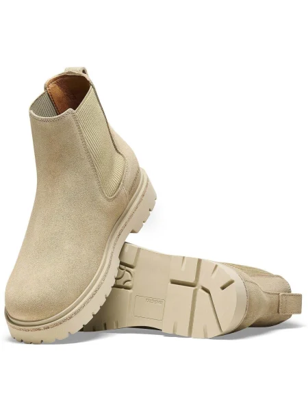 Sneakers Birkenstock Highwood Slip On Mid W Leather Velvet Taupe EUR 36 bej