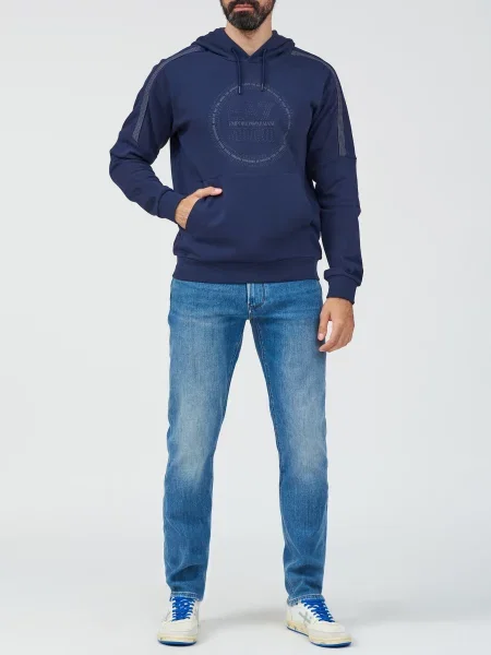 Толстовка Ea7 Emporio Armani синя