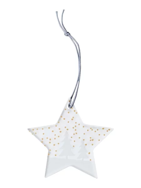 Ozdobný přívěsek Raeder The Star bílý