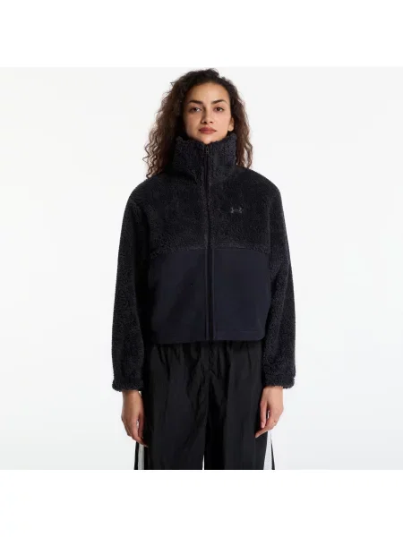 Суитшърт Under Armour W Basecamp Fleece Fz Black L черно