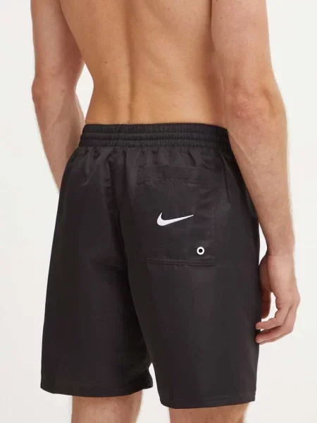 Olcsóbban. Férfi úszónadrág Nike Big Block 7" Volley black. Méret: M fekete
