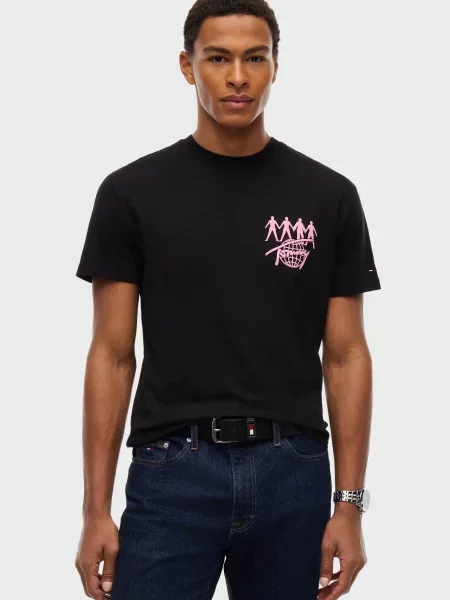 Футболка Tommy Jeans чорна