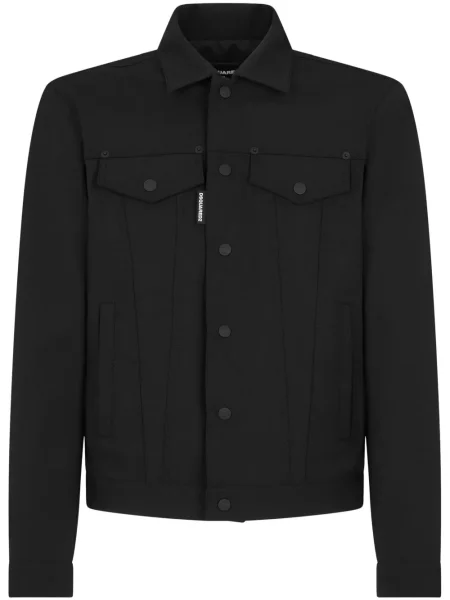 Geacă cămașă Dsquared2 negru