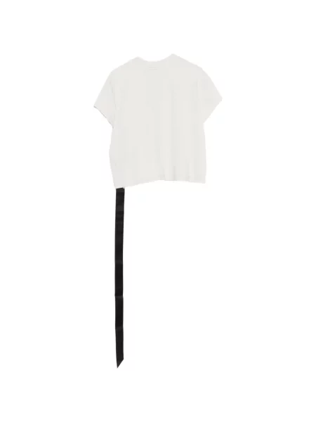 Πλεκτή με τιράντες μπλούζα Rick Owens Drkshdw λευκό