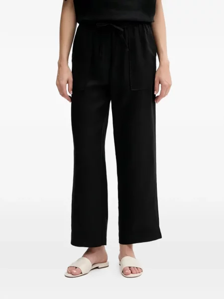 Spodnie Benetton ze sznurkiem czarne