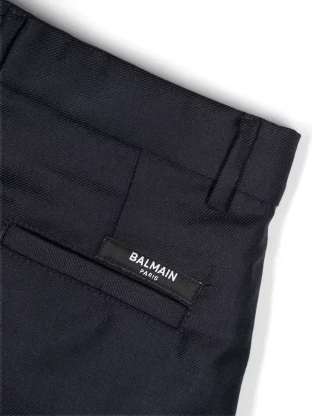 Spodnie dziecięce Balmain niebieskie