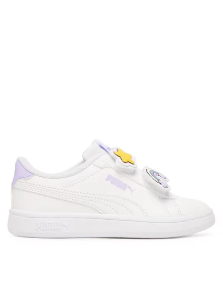 Puma Sneakers Puma Smash Badges V 10 alb