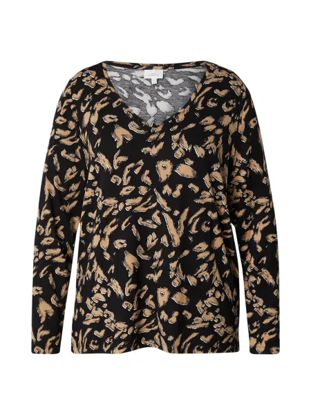 ONLY Carmakoma Tricou nisipiu negru