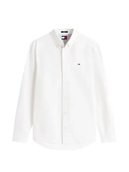 Lung cămașă Tommy Hilfiger alb