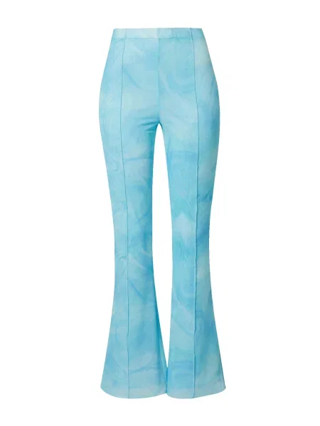 EDITED Pantaloni Ronina albastru alb