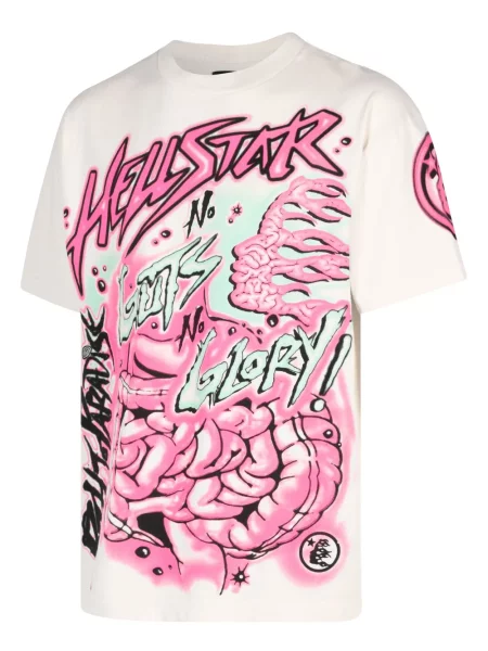 Tricou Hellstar alb