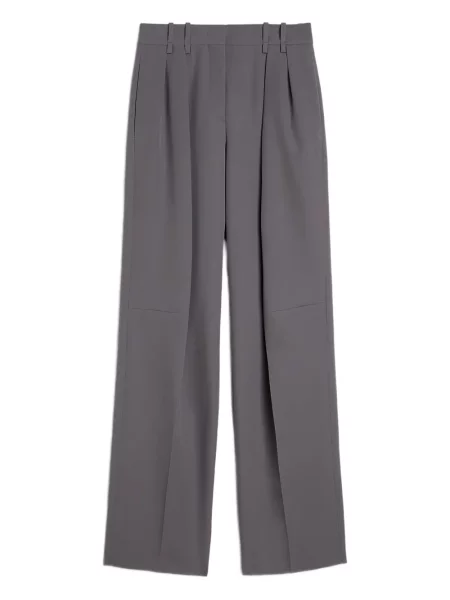 Pantaloni Jil Sander plisate gri