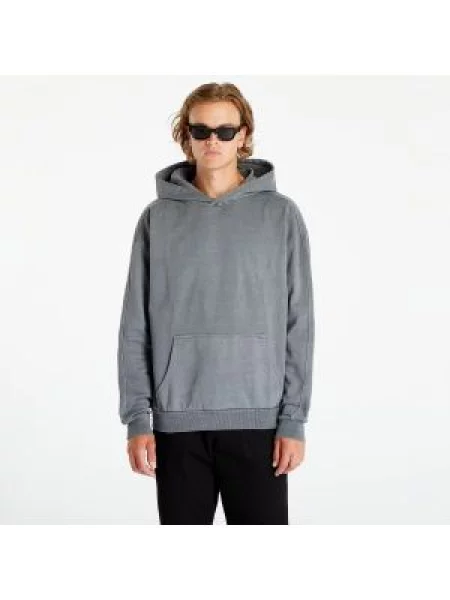 Φούτερ Urban Classics Heavy Terry Garment Dye Hoody Dark Blue L γκρι