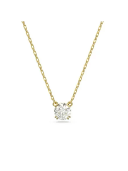 Naszyjnik Swarovski żółty