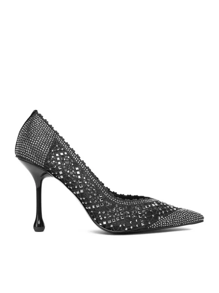 Туфли Eva Minge на шпильке черные