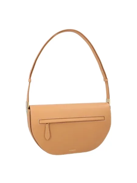 Torebka Burberry skórzana beżowa