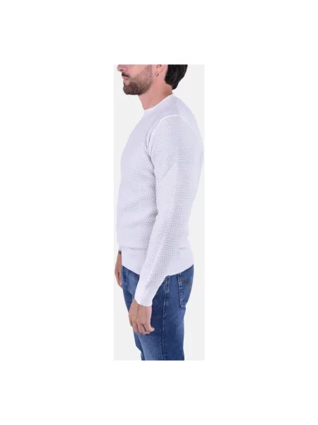 Sweter Kangra wełniany biały