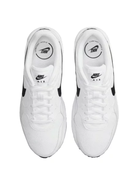 Skórzane Buty Treningowe Air Max SC białe