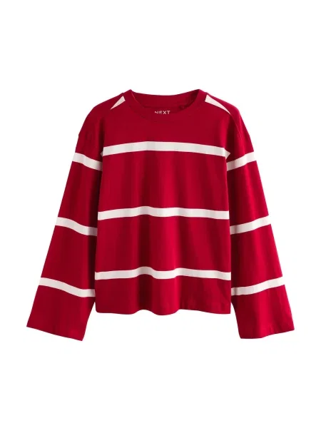 Next Tričko červená třešeň bílá