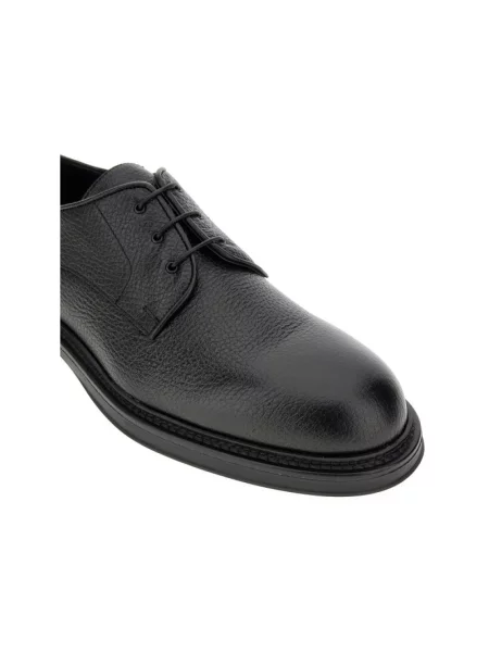 Derby Emporio Armani skórzany czarny