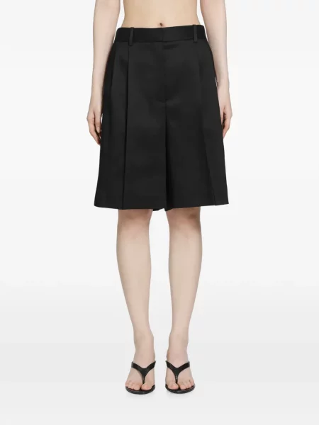 Pantaloni scurți Khaite negru