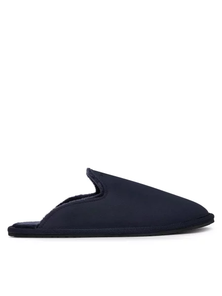 Papuci de casă BOSS Home Bleumarin