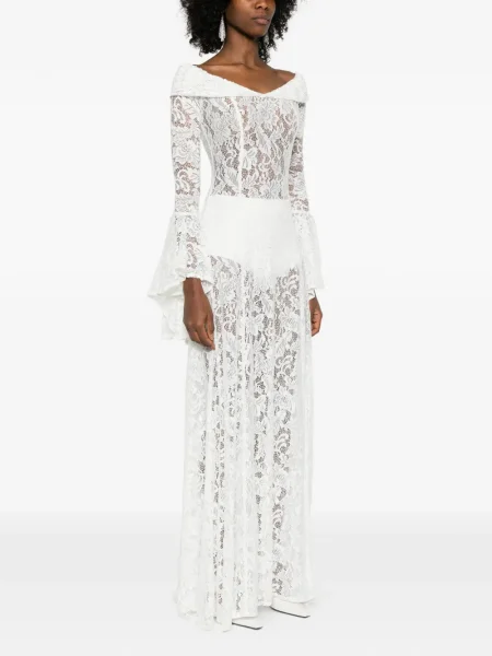 Rochie maxi Miau By Clara Rotescu de costum alb