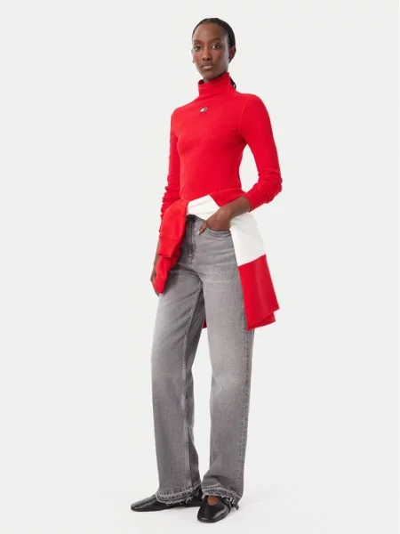 Tommy Jeans Поло червен