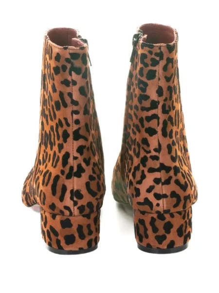 Botine Roberto Festa cu imagine cu model leopard maro