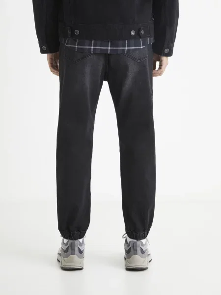 Blugi drepți Celio negru