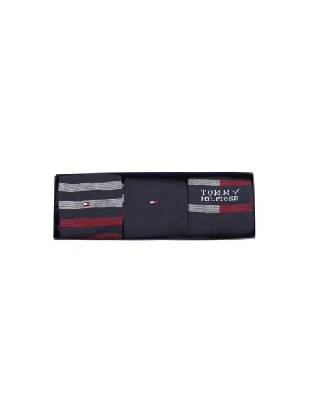 Чорапи Tommy Hilfiger 3 чифта тъмносиньо синьо