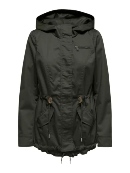 Geacă parka Only verde