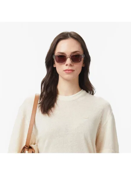 Блузка Lacoste бежевая