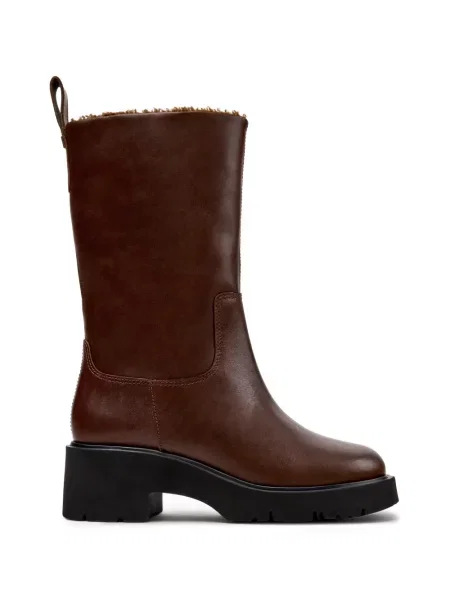 Botine Camper din piele maro