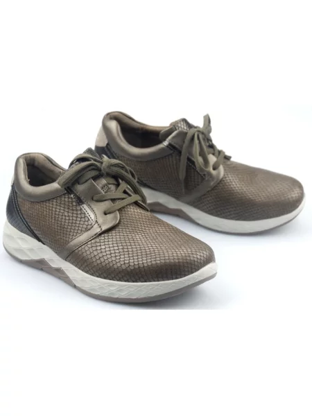 Sneakersy Gabor skórzane szare
