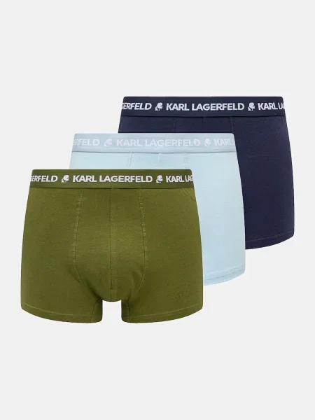Boxerky Karl Lagerfeld tmavomodrá