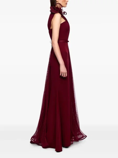 Rochie maxi Ana Radu de costum roșu