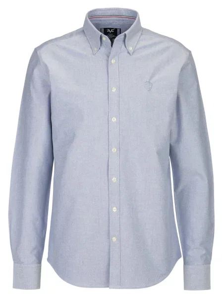 ITALIA Poslovna košulja Rocco melange plava