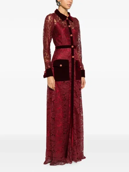 Rochie maxi Miau By Clara Rotescu de costum roșu