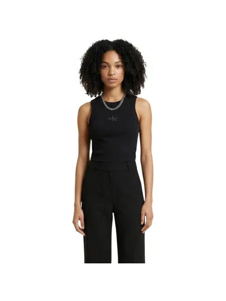Calvin Klein Jeans Top negru