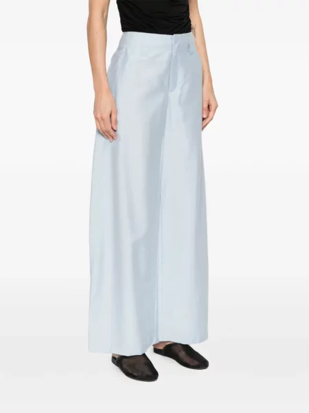 Pantaloni cu picior drept Eleh albastru